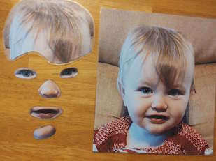 body part matching game for toddlers